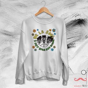 De La Soul 3 Feet High And Rising Album Art Colorful Hip Hop Sweatshirt